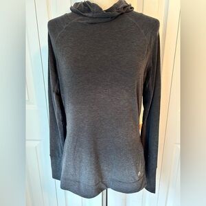 GAPFit Breathe Charcoal Long Sleeve Hoodie